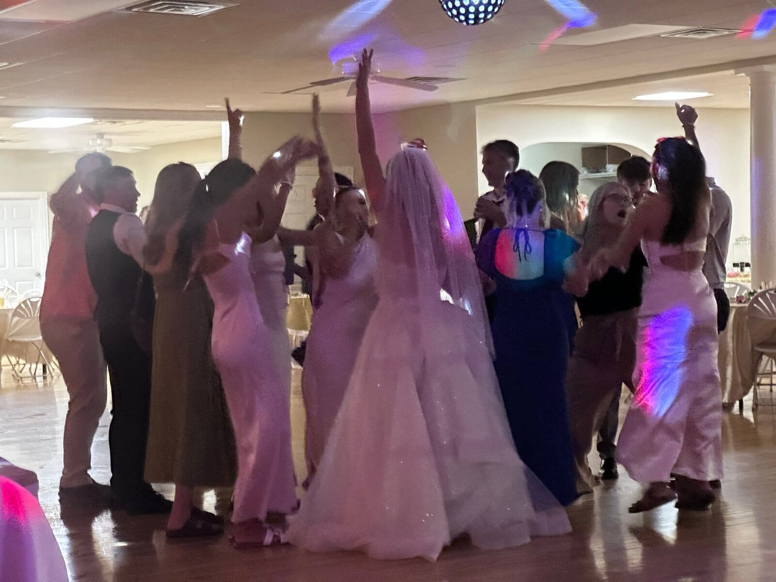 High-Energy Wedding Reception