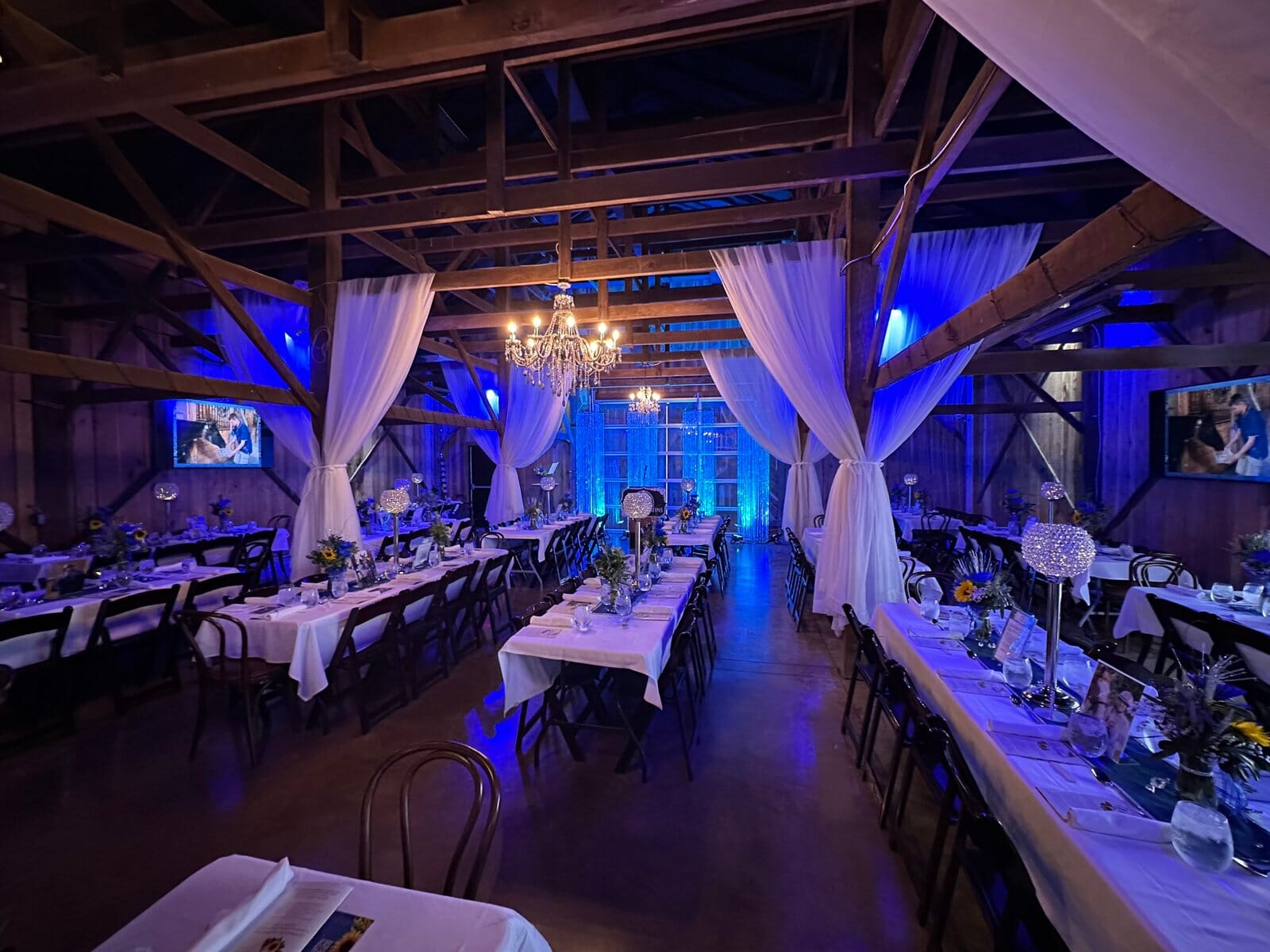 farmer and frenchman winery henderson ky wedding reception blue uplighting.jpg