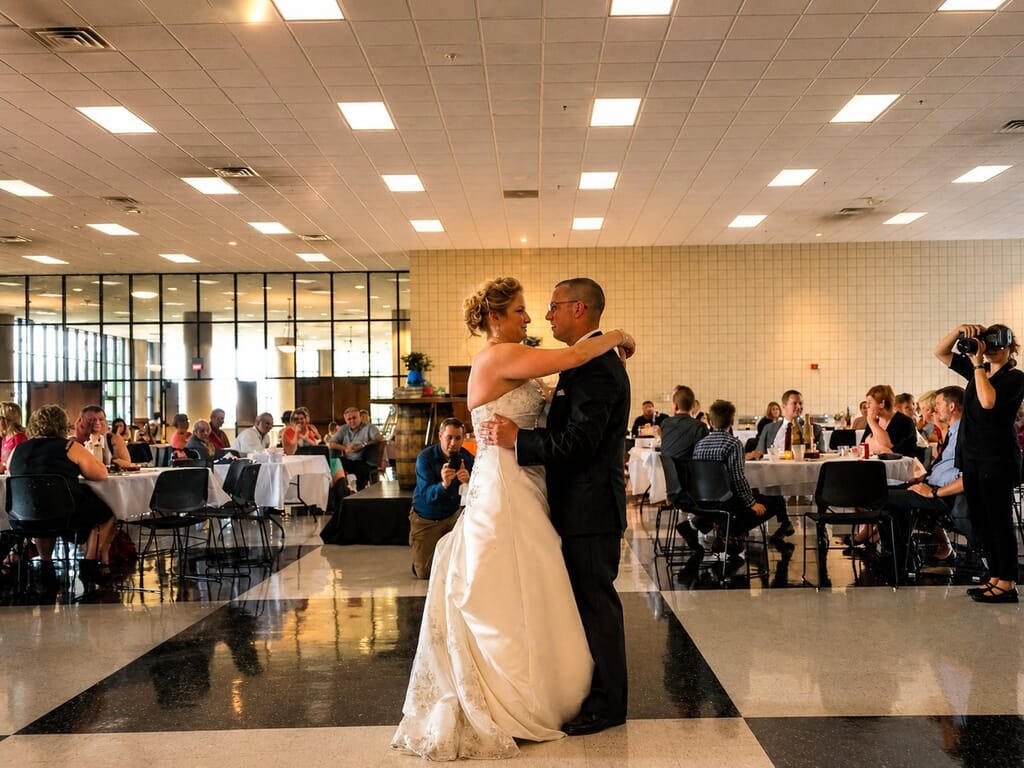 Wedding DJ Bowling Green KY 6 Hines Center Owensboro KY wedding first dance